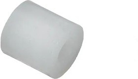 13SP039, Standoffs &amp; Spacers Round Spacer, .091 ID, .250 OD, .250 Length, Natural,Nylon,#2 (M2) Screw