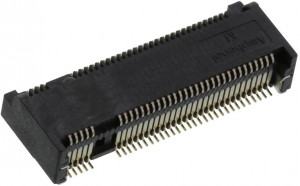 MDT320B01001, PCI Express / PCI Connectors PCIe M2 Connector P=05mm H=32mm Key B 30μin Au Plating MDT320B01001, PCI Express / PCI Connectors PCIe M2 Connector P=05mm H=32mm Key B 30μin Au Plating