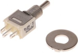 ZL39S0101, Toggle Switch, Panel Mount, On-Off-On, SPST, Solder Terminal ZL39S0101, Toggle Switch, Panel Mount, On-Off-On, SPST, Solder Terminal