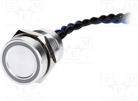 PS165P10Y01B12V, Переключатель: пьезоэлектрический, Пол: 2, SPST-NO, 0,2A/24ВAC