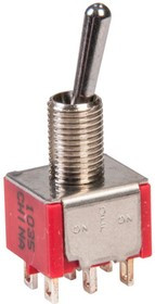 A201P3ZQ04, SWITCH, TOGGLE, DPDT, 5A, 250V