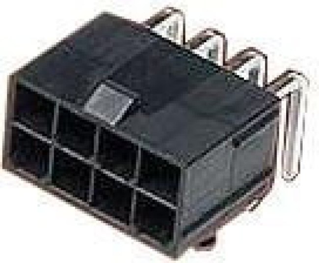 172448-0014, Power to the Board MiniFitJr RA DR/Pegs Tin GlowWire 14Ckt