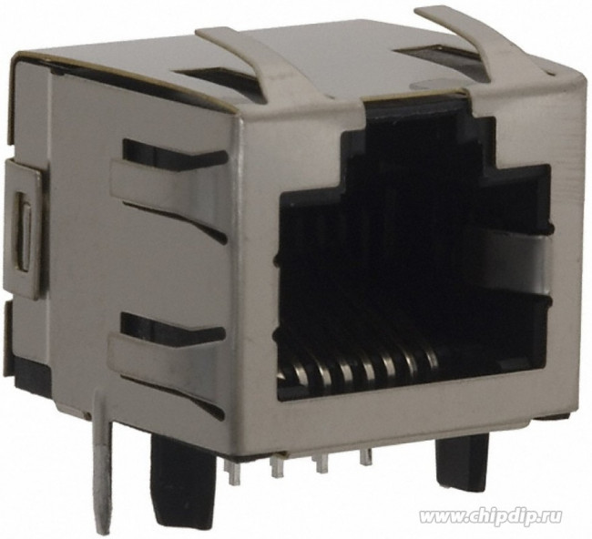 1-406541-1, Conn RJ-45 F 8 POS 1.02mm Solder RA Thru-Hole 8 Terminal 1 Port Cat 5 Tray 1-406541-1, Conn RJ-45 F 8 POS 1.02mm Solder RA Thru-Hole 8 Terminal 1 Port Cat 5 Tray