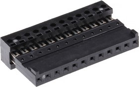 4782837112440, 12-Way IDC Connector Socket for Cable Mount, 1-Row