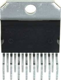 L4970A, Стабилизатор напряжения импульсный 5.1...40В, 2%, 10A, (-40...+120C), [Multiwatt-15V]