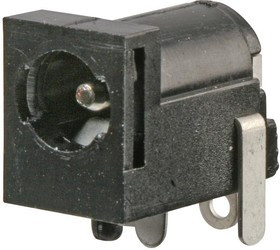 PPW01010, Разъем Питания DC, Гнездо, 2.1 мм, Монтаж на Печатную Плату, Пайка