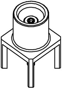R113426000, Conn MCX RCP 0Hz to 6GHz 50Ohm Solder ST Thru-Hole Gold Over Nickel R113426000, Conn MCX RCP 0Hz to 6GHz 50Ohm Solder ST Thru-Hole Gold Over Nickel