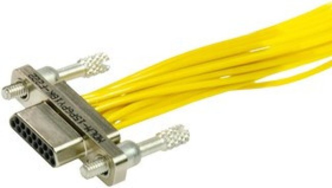 MDLM-15PCBRP-F222, MICRO D SUB CONN, R/A PLUG, 15POS, THT