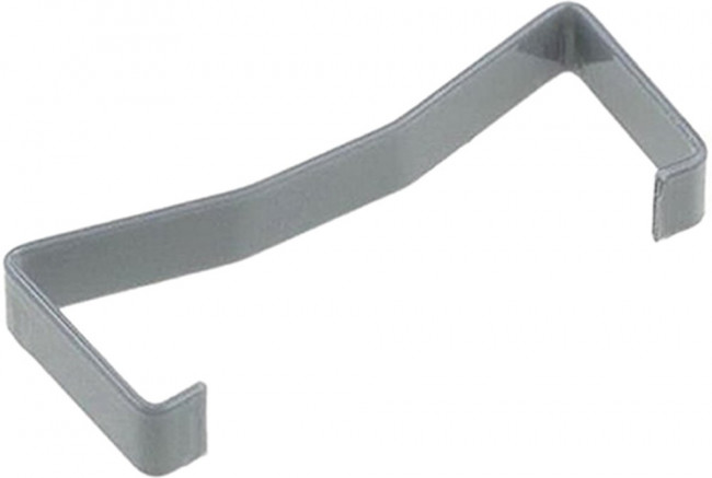 3505-8034, Connector Accessories Retainer Clip Straight Stainless Steel Gray