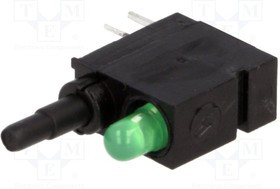 1845.6038, Переключатель: кнопочный, Пол: 2, SPDT, 0,5A/60ВAC, 0,5A/60ВDC