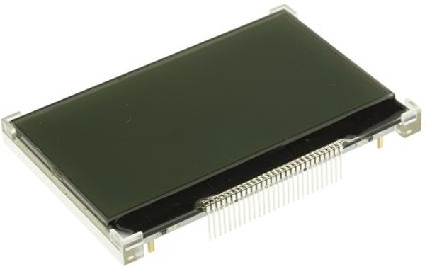 64128M FC BW-3, 64128M FC BW-3 Graphic LCD Display, White on Black, Transflective