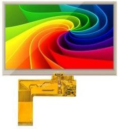 4DLCD-90800480-RTP, TFT Displays &amp; Accessories 9.0", 800x480 pixels, full colour LCD Module with Resistive Touch