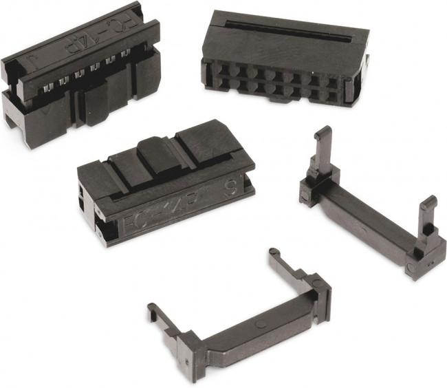 61204023021, Headers & Wire Housings WR-BHD 2.54mm Female 40P IDC w/Str Rlf 61204023021, Headers & Wire Housings WR-BHD 2.54mm Female 40P IDC w/Str Rlf