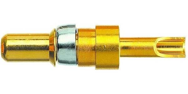09692827420, Harting, D-Sub Mixed Series, Male Crimp D-Sub Connector Power Contact, Gold Power, 20 16 AWG