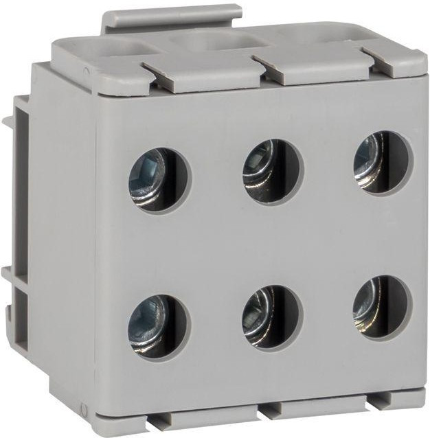 Клемма силовая вводная тройная КСВ 16-50кв.мм сер. PROxima EKF plc-kvs3-16-50-grey