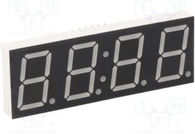 KW4-804AGB, Дисплей: LED, 7-сегментный, 20,4мм, 0,8", II.зн: 4, желто-зеленый KW4-804AGB, Дисплей: LED, 7-сегментный, 20,4мм, 0,8", II.зн: 4, желто-зеленый