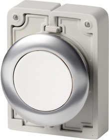 M30C-FDR-W, SWITCH ACTUATOR, 30MM PUSHBUTTON, WHITE