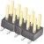 TSM-106-01-F-DV, TSM Series Vertical Surface Mount Pin Header, 12 Contact(s), 2.54mm Pitch, 2 Row(s), Unshrouded