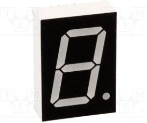 LSD100BAG-101, Дисплей: LED, 7-сегментный, 25,4мм, 1", II.зн: 1, зеленый, 8мкд LSD100BAG-101, Дисплей: LED, 7-сегментный, 25,4мм, 1", II.зн: 1, зеленый, 8мкд