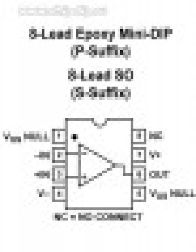 OP90GPZ, Precision Amplifiers MICROPOWER OPERATIONAL AMP