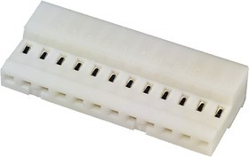 4-640441-2, 12-Way IDC Connector Socket for Cable Mount, 1-Row