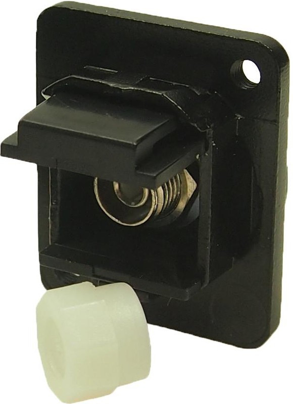 CP30219M3B, Оптоволоконный адаптер, M3 Hole, FC, FC, Straight Panel Adapter, FT