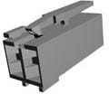 6-1241961-2, Headers &amp; Wire Housings STD TIM HOUSING MKII 2POS