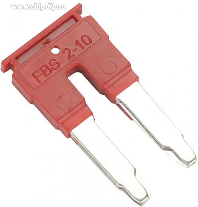 Перемычка; кол-во полюсов 2; шаг- 10,2 мм Перемычка; кол-во полюсов 2; шаг- 10,2 мм