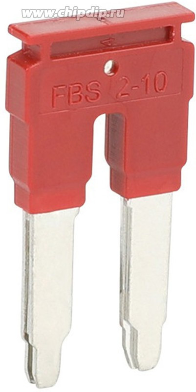 Перемычка; кол-во полюсов 2; шаг- 10,2 мм Перемычка; кол-во полюсов 2; шаг- 10,2 мм