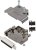 L17D45PK-M-25+L77SDB25S, Разъем D Sub, With Backshell, DB25, Standard, Гнездо, D45PK-M, 25 контакт(-ов), DB, Пайка L17D45PK-M-25+L77SDB25S, Разъем D Sub, With Backshell, DB25, Standard, Гнездо, D45PK-M, 25 контакт(-ов), DB, Пайка