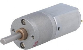 3722, Двигатель: DC, с редуктором, 6ВDC, 2,9А, Ось: D профиль, 37об./мин.