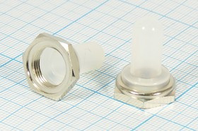 Изолированный колпачок, 17.0xh25xМ12x1.0, резиновый, прозрачный, W-77, под ключ