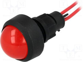 LKD220-R, Сигнальная лампа с СИД 20мм AC/DC2230В красная