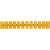 07-5012-3, Клеммная винтовая колодка KВ-12 4-12, ток 16 A, полиэтилен желтый (10 шт./уп.)