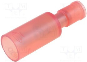 PC4009-M-WP, Наконечник: круглый, "папа", d: 4мм, 0,75-1,25мм2, обжим, на провод