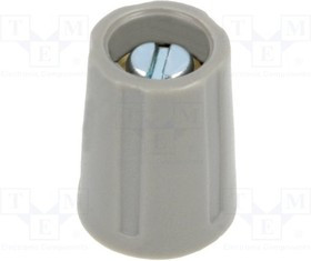 A2510038, Ручка, без указателя, ABS, dоси: 3мм, d10,5x14мм, серый