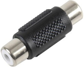 PS000158, Сквозной адаптер RCA, Гнездо RCA / Phono, Гнездо RCA / Phono