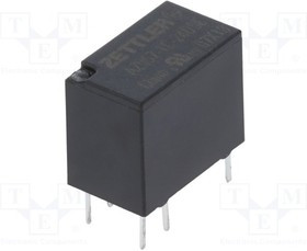 AZ957-1C-24DSE, Реле: электромагнитное, SPDT, Uобмотки: 24ВDC, 0,5A/125ВAC, 2А