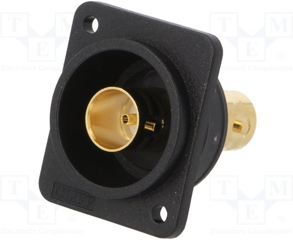 CP303112GX, Соединитель, гнездо BNC, с обеих сторон, FT, позолота, пластик