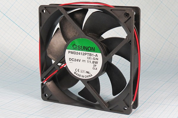 Вентилятор Sunon PMD2412PTB1-A 24V 11.8W 120x25 2pin