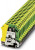 0442011, USLKG 10 Series Green, Yellow Feed Through Terminal Block, Single-Level, Screw Termination