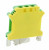 0442011, USLKG 10 Series Green, Yellow Feed Through Terminal Block, Single-Level, Screw Termination