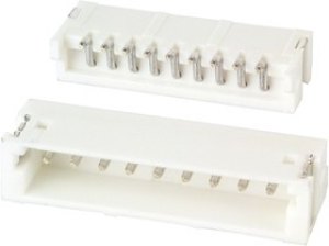 S9B-ZR-SM4A-TF (LF)(SN), ZH Series Right Angle Surface Mount PCB Header, 9 Contact(s), 1.5mm Pitch, 1 Row(s), Shrouded S9B-ZR-SM4A-TF (LF)(SN), ZH Series Right Angle Surface Mount PCB Header, 9 Contact(s), 1.5mm Pitch, 1 Row(s), Shrouded