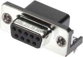 09 64 313 7802, Разъем D Sub, Filtered, Гнездо, 25 контакт(-ов), DB, Пайка