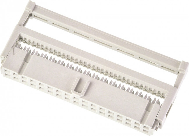 09185346813, Headers &amp; Wire Housings 34P IDC FEMALE SKT W/ STRAIN RELIEF