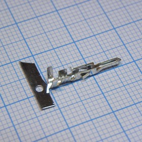 39000081, Контакт, Mini-Fit Jr. 5558 Series, Штырь, Обжим, 16 AWG лента 39000081, Контакт, Mini-Fit Jr. 5558 Series, Штырь, Обжим, 16 AWG лента