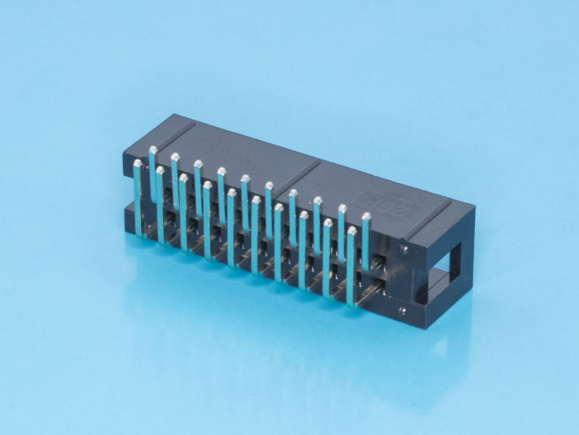 BH-20R, Разъем IDC 2х10 вилка на плату, шаг 2.54мм, прямой угол BH-20R, Разъем IDC 2х10 вилка на плату, шаг 2.54мм, прямой угол