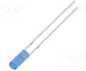 OSB5SA39B4B, LED; 3mm; blue; 220?330mcd; 110°; Front: flat; 2.9?3.4V; -40?85°C OSB5SA39B4B, LED; 3mm; blue; 220?330mcd; 110°; Front: flat; 2.9?3.4V; -40?85°C