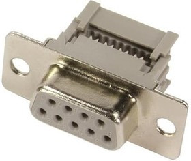 09663187500, D-Sub Standard Connectors 25P FEMALE IDC METAL SHELL