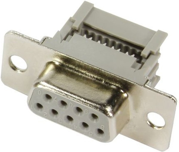 09663187500, D-Sub Standard Connectors 25P FEMALE IDC METAL SHELL